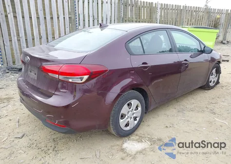 2018 Kia Forte Lx from USA, damaged, VIN 3KPFL4A72JE189876